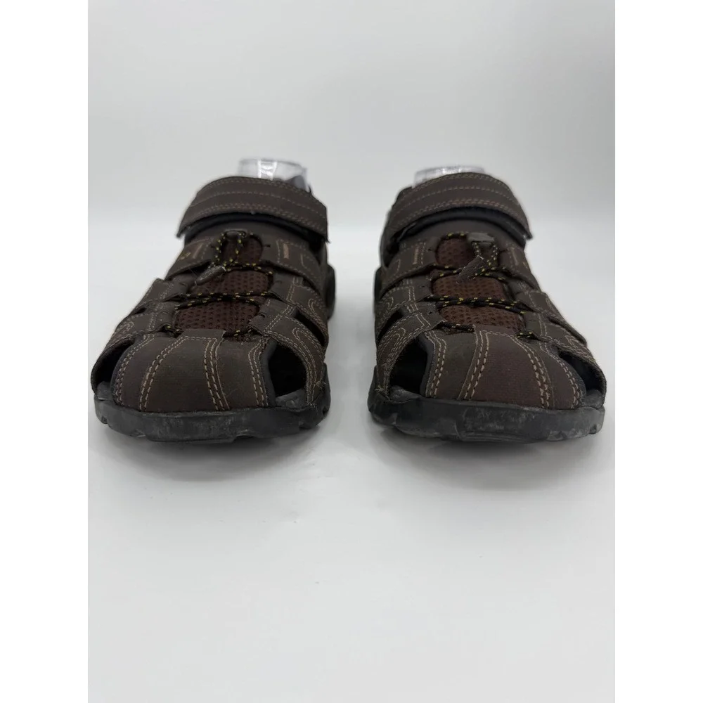 Teva Omnium Mens Brown Closed Toe Hiking Water Sandals 1001116 Size 12